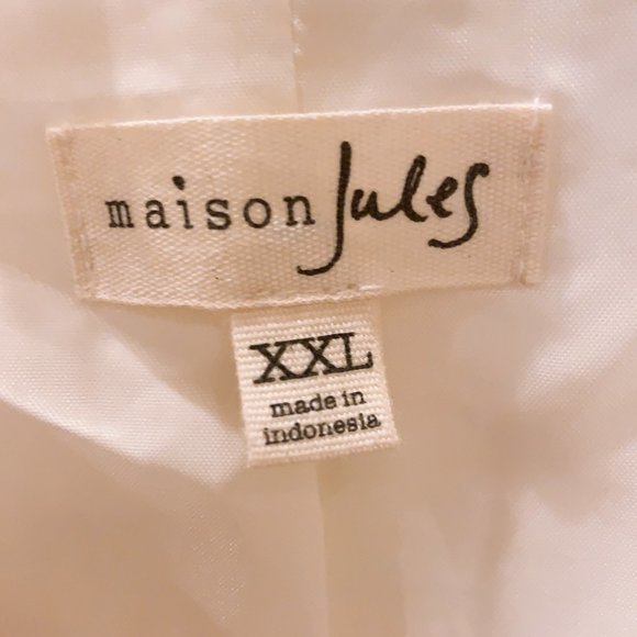 Maison Jules Tweed Blazer Size: XL - Picture 5 of 6